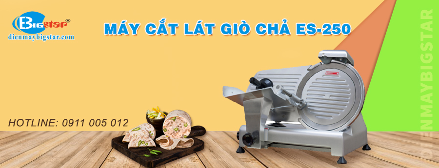 Máy cắt lát giò chả ES-250