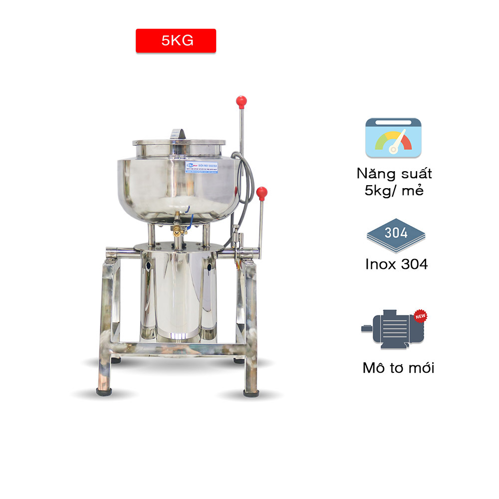 Máy xay giò chả 5kg 2 lớp
