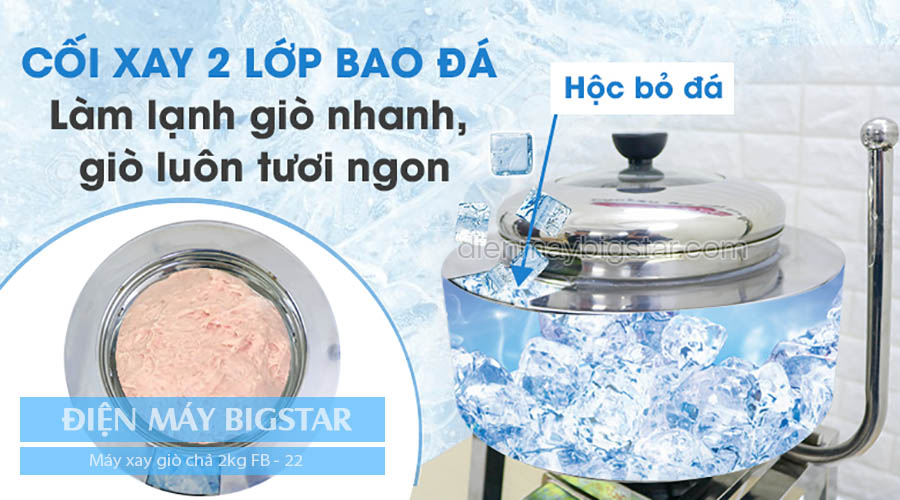 máy xay thịt làm giò 30kg