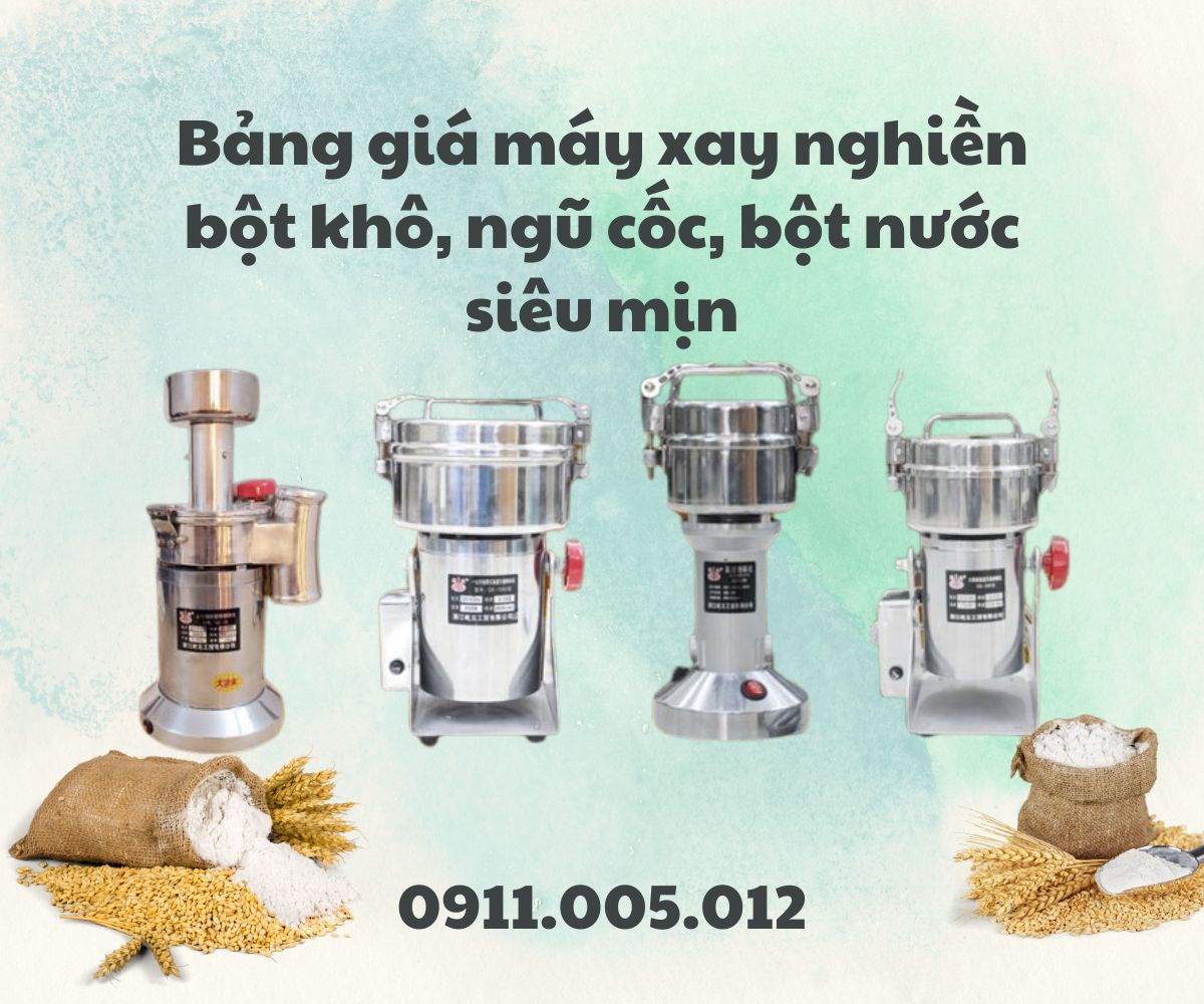 máy xay nghiền bột khô