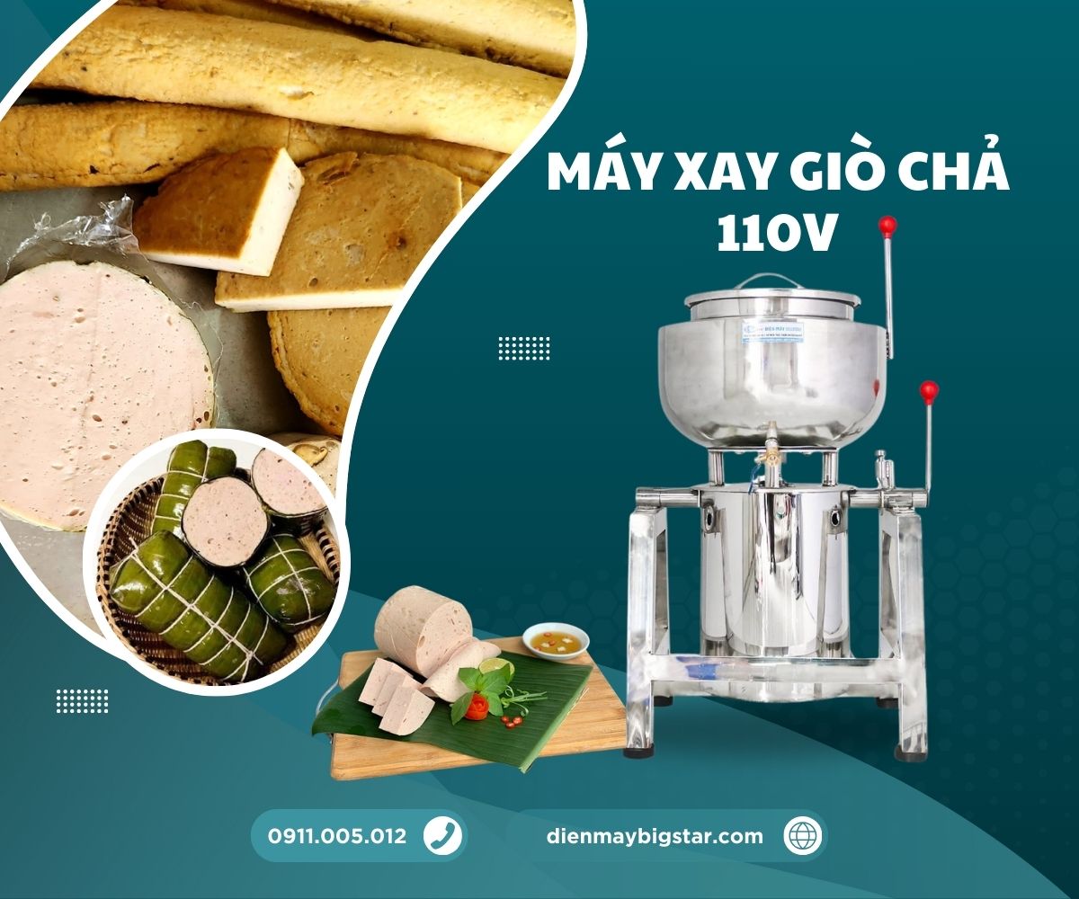 Máy xay giò chả 110V