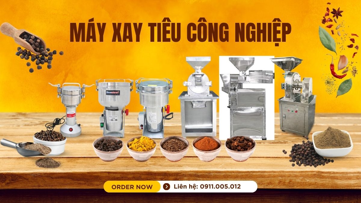 Máy xay tiêu công nghiệp